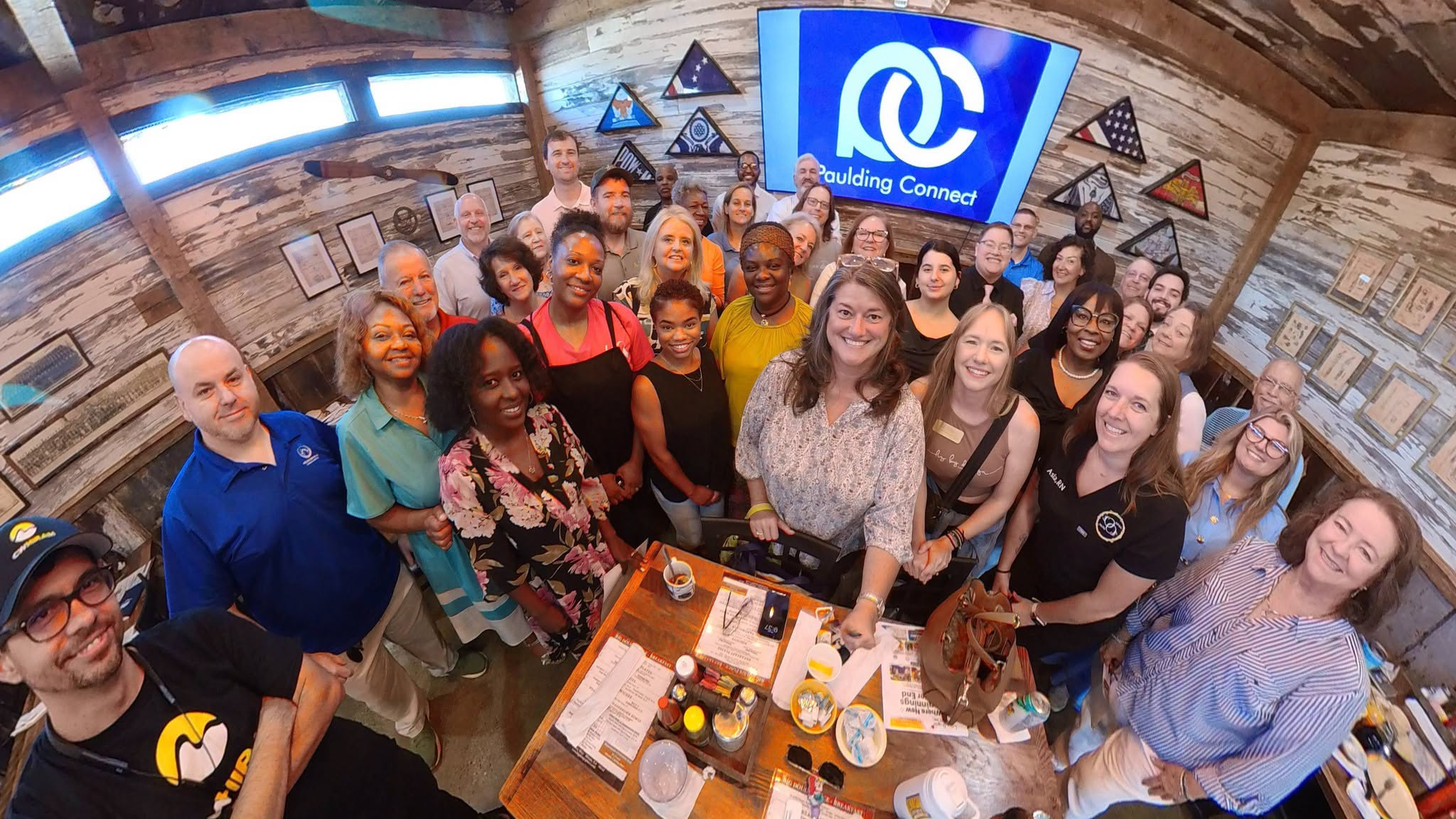 Paulding Connect members gathered at a Wednesday morning meeting